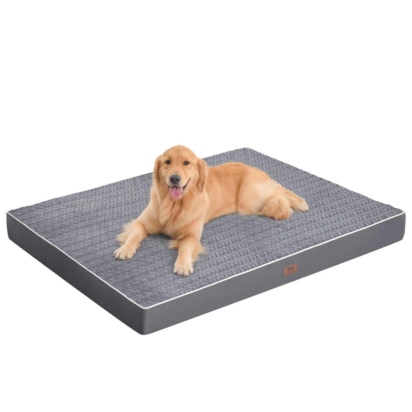 Dog Beds Large Sized DogOrthopedic Dog Beds for Large Dogs with Removable Washable Cover &Anti-Slip BottomDog Bed for Crate Dog Mats-XXL